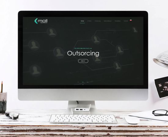 Strona internetowa - branża telekomunikacyjna.
www.moll.com.pl